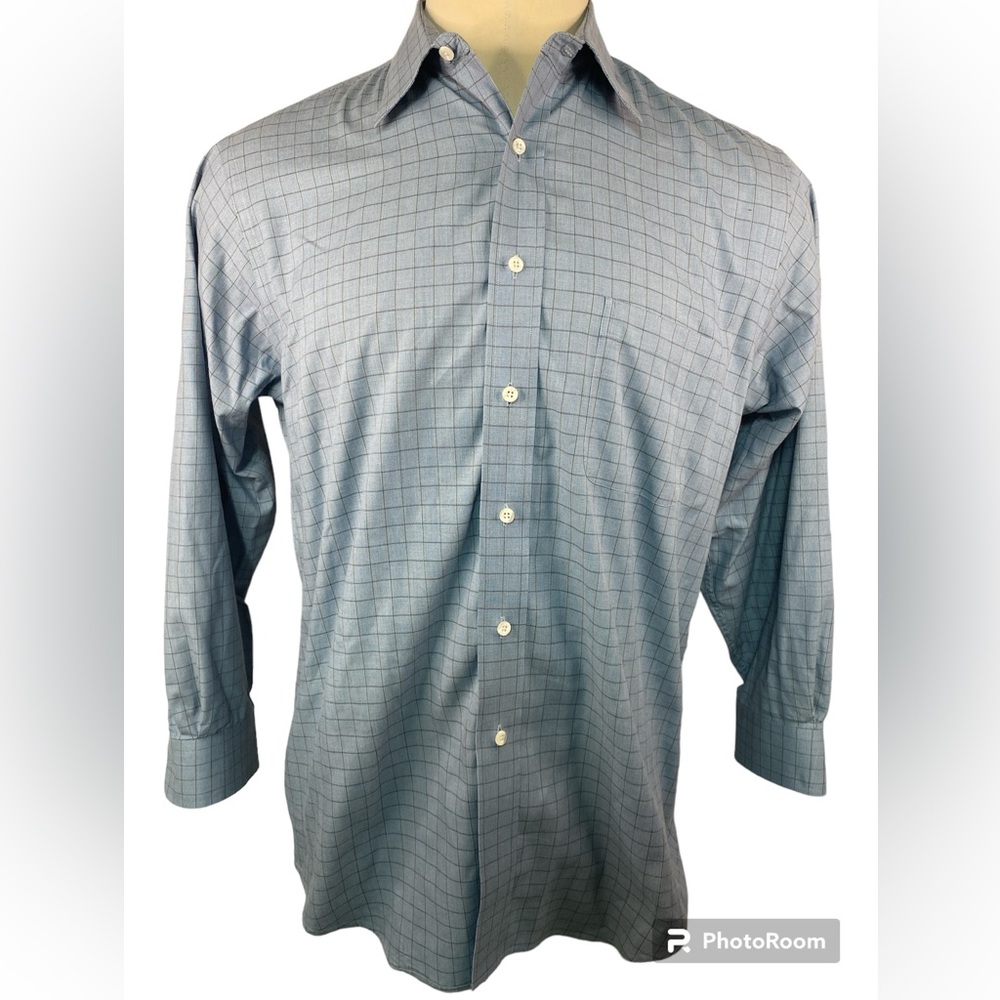Stafford Executive Long Sleeve Button Up Shirt Men’s 16 1/2 -33